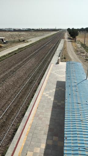 عکس ایستگاه قطار نسیم شهر