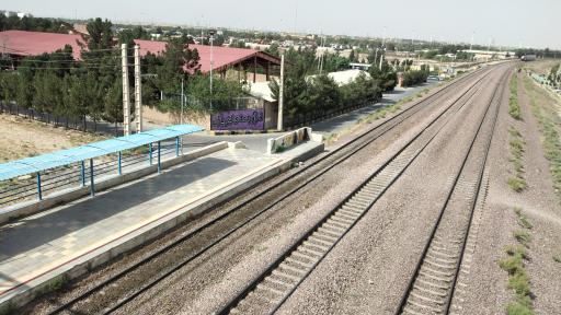 عکس ایستگاه قطار نسیم شهر