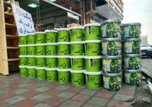 رنگ بازار نمایندگی رنگ الوان و ساندورا