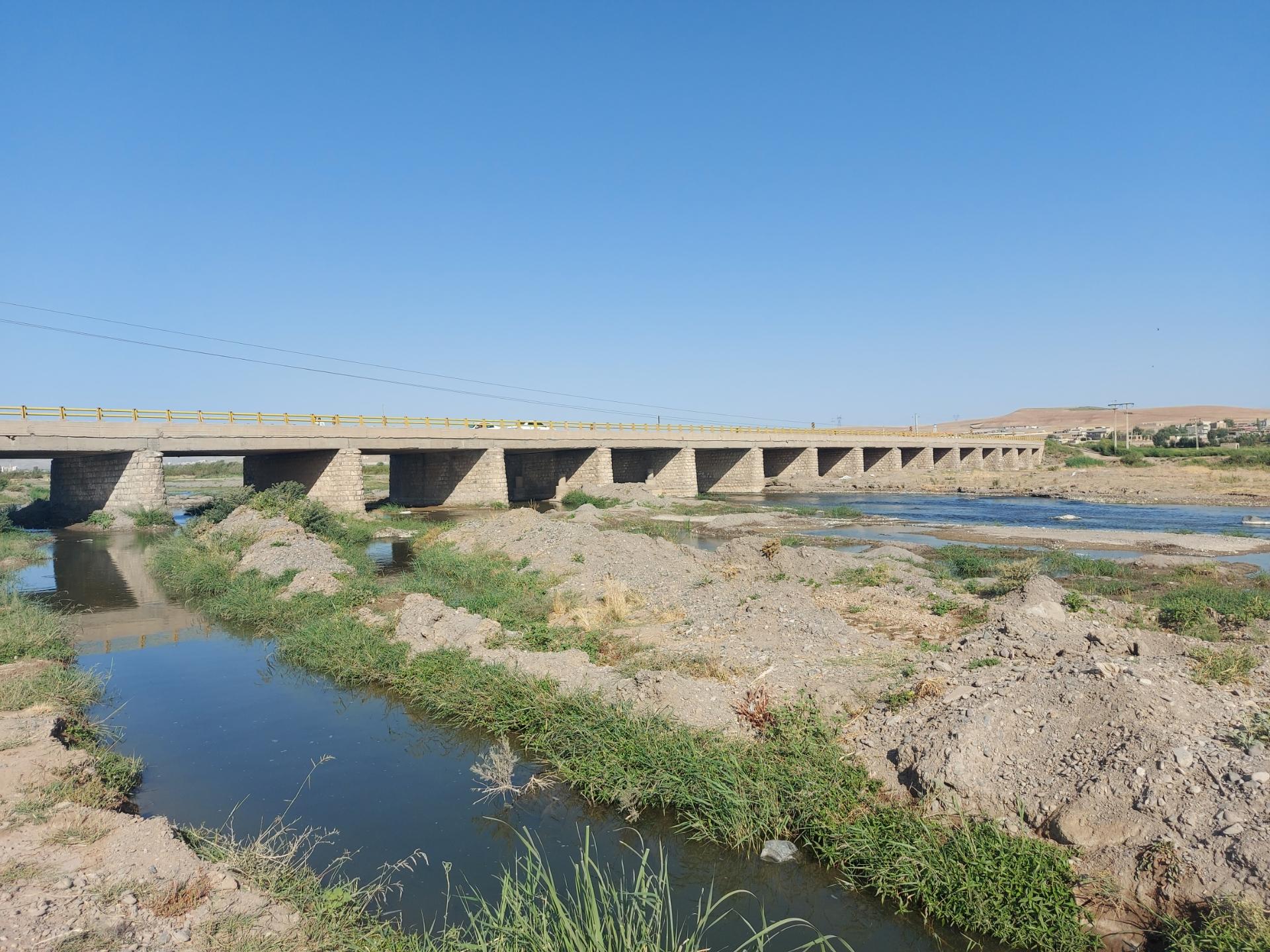 عکس پل شهر چای