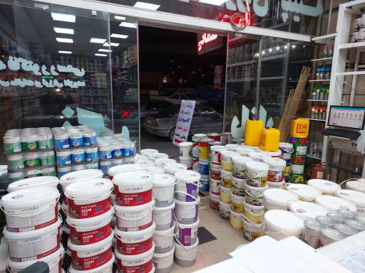 عکس رنگ بازار نمایندگی رنگ الوان و ساندورا