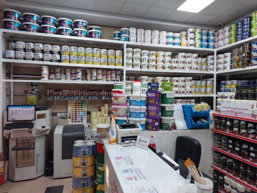 عکس رنگ بازار نمایندگی رنگ الوان و ساندورا