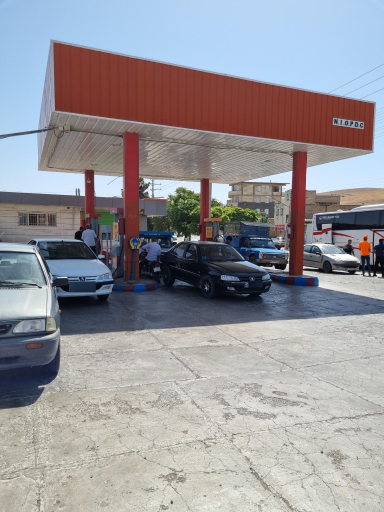 عکس پمپ بنزین و گازوئیل آق کند