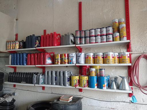 عکس تعویض روغن و آپاراتی محسن