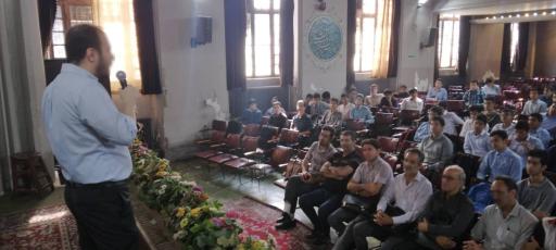 عکس سالن اجتماعات شهید رجایی دبیرستان ماندگار البرز