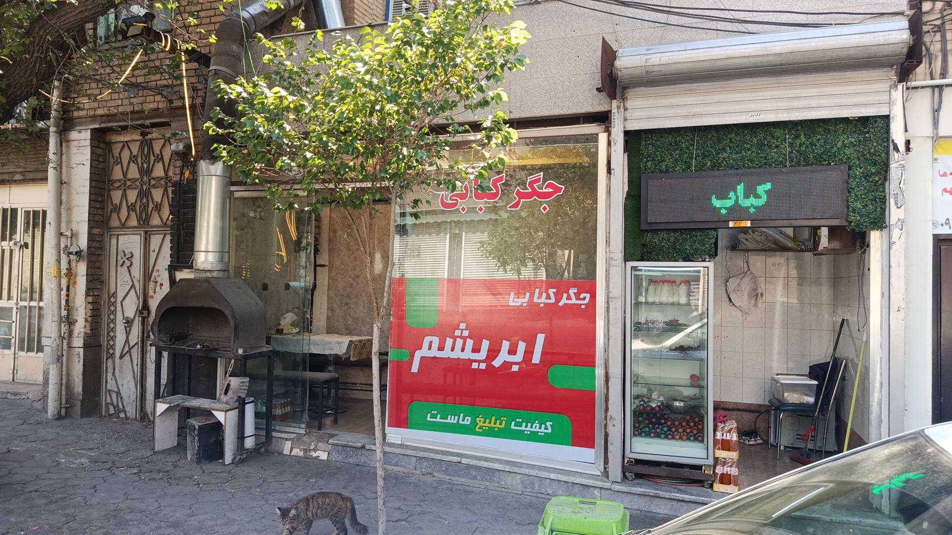 عکس جگر کبابی ابریشم