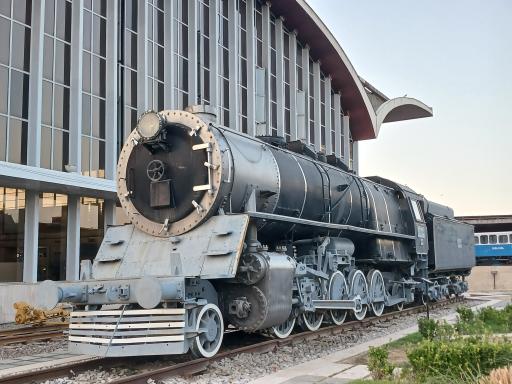 عکس باغ موزه راه آهن خراسان