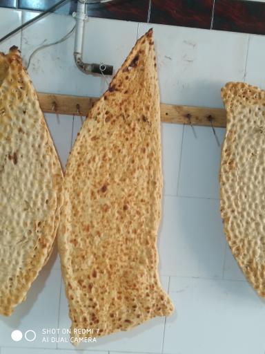 عکس نانوایی سنگکی کرمی