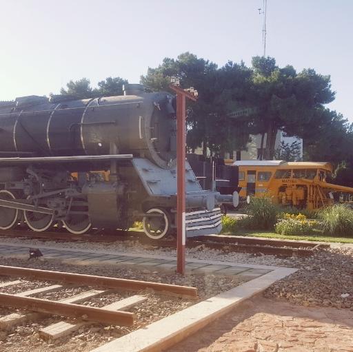 عکس باغ موزه راه آهن خراسان