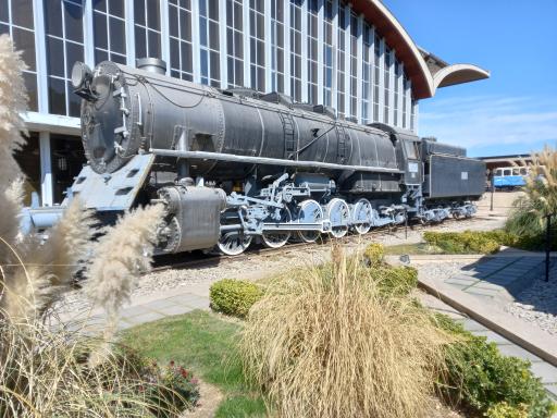 عکس باغ موزه راه آهن خراسان