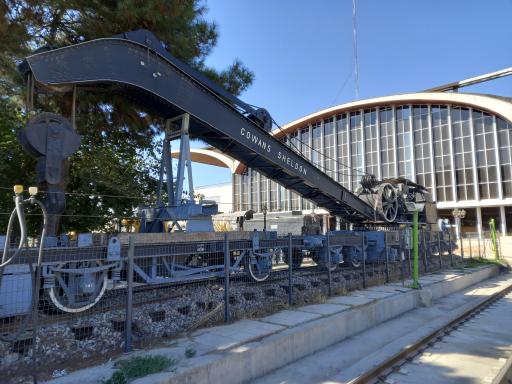 عکس باغ موزه راه آهن خراسان