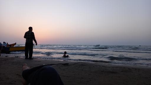 عکس ساحل مجموعه تفریحی فرح آباد