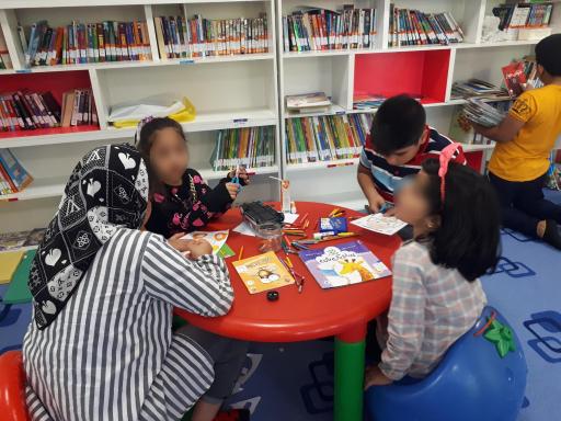 عکس کتابخانه تخصصی کودک یار مهربان