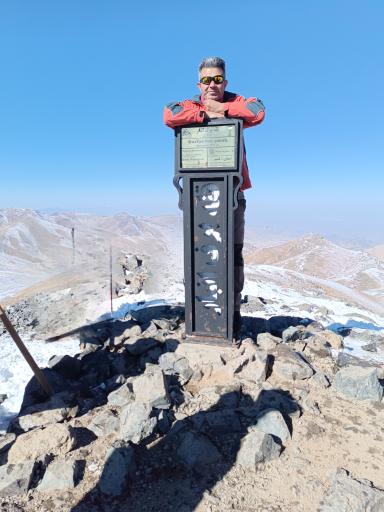 عکس قله برف انبار