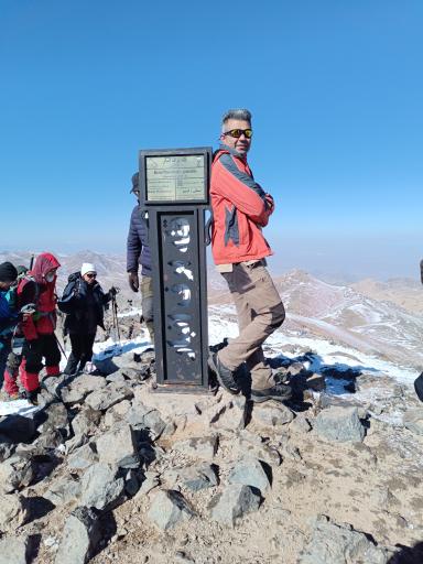 عکس قله برف انبار