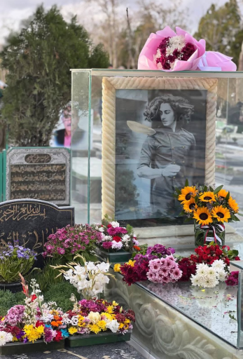 عکس مزار مهرشاد شهیدی