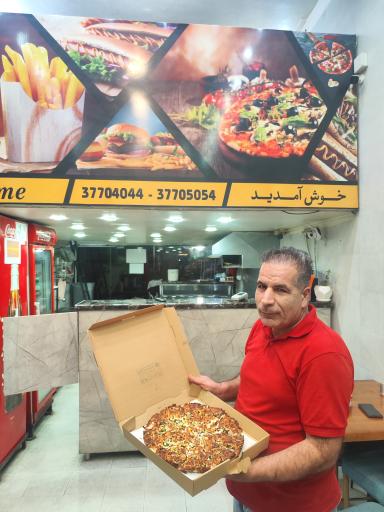 عکس پیتزا ساندویچ آفتاب