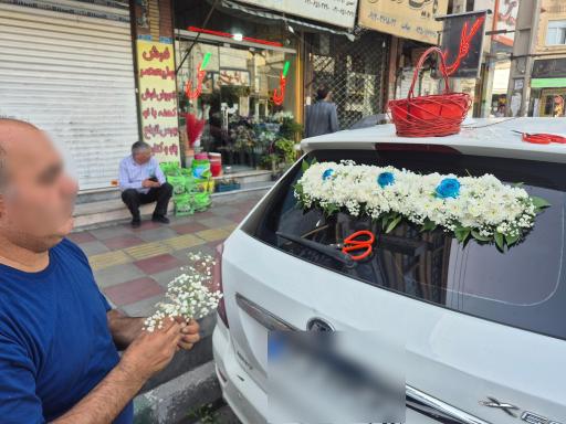 عکس گل فروشی شقایق