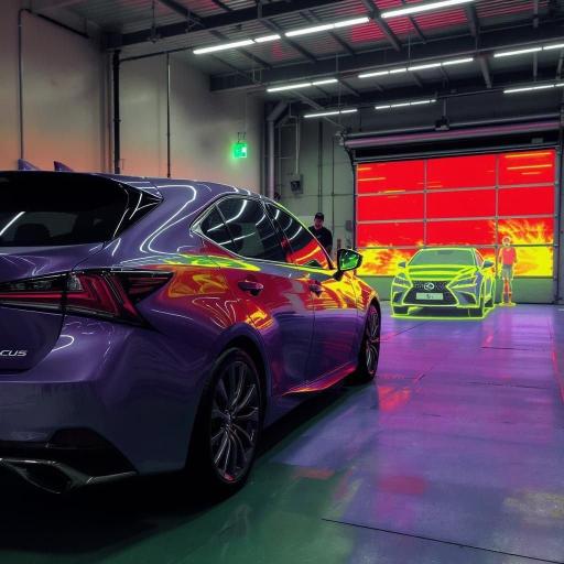 عکس تشخیص رنگ و فنی خودرو زاپاس