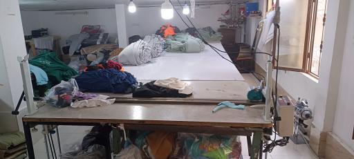 عکس گارگاه تولید پوشاک مهتاب