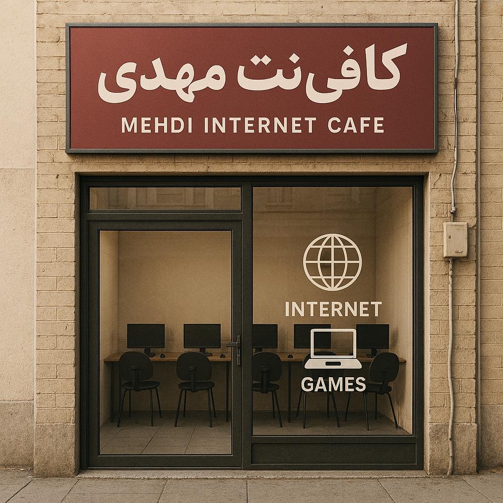 عکس کافی نت مهدی