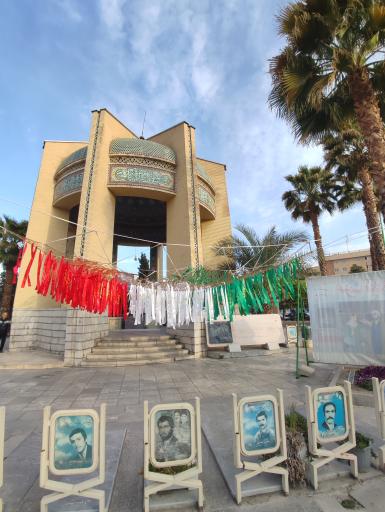 عکس مزار شهید آیت الله شمس‌آبادی