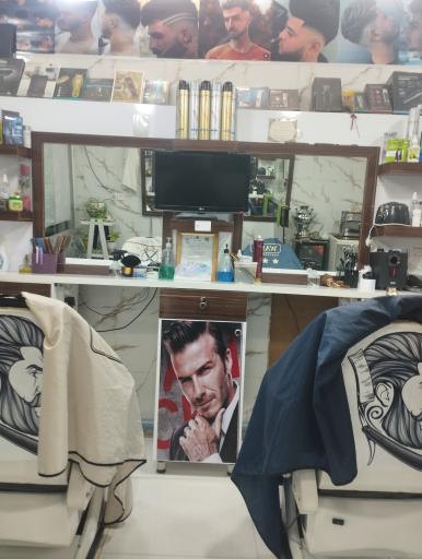 عکس آرایشگاه مردانه مدرن