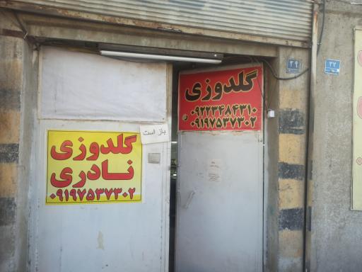 عکس گلدوزی نادری 