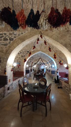 عکس کاروانسرای شاه عباسی امین آباد