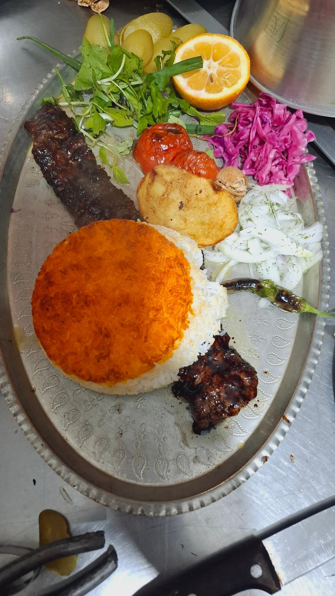 عکس باغ رستوران سید درباری