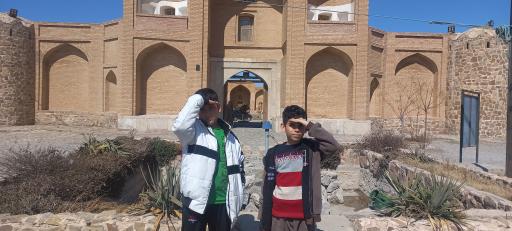 عکس کاروانسرای شاه عباسی امین آباد