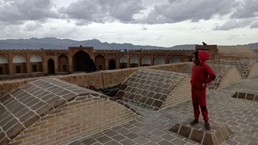 عکس کاروانسرای شاه عباسی امین آباد