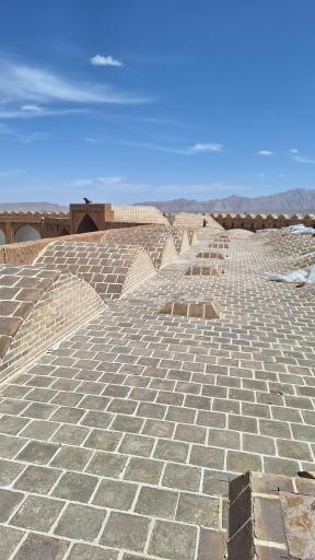 عکس کاروانسرای شاه عباسی امین آباد