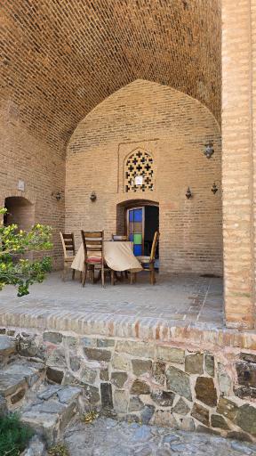 عکس کاروانسرای شاه عباسی امین آباد