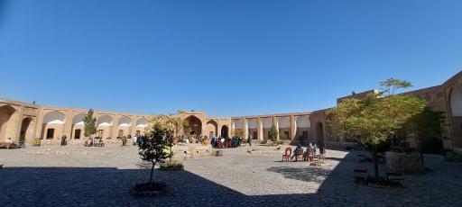 عکس کاروانسرای شاه عباسی امین آباد