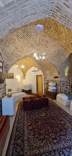 عکس کاروانسرای شاه عباسی امین آباد