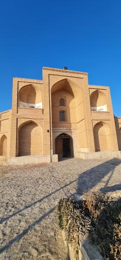 عکس کاروانسرای شاه عباسی امین آباد