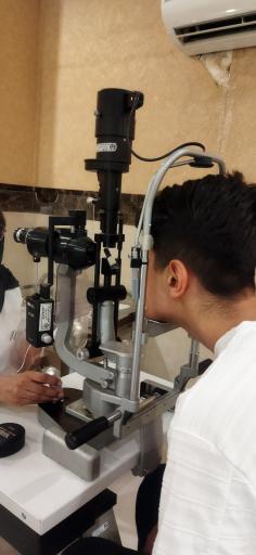 عکس عینک سازی و چشم پزشکی بینک 