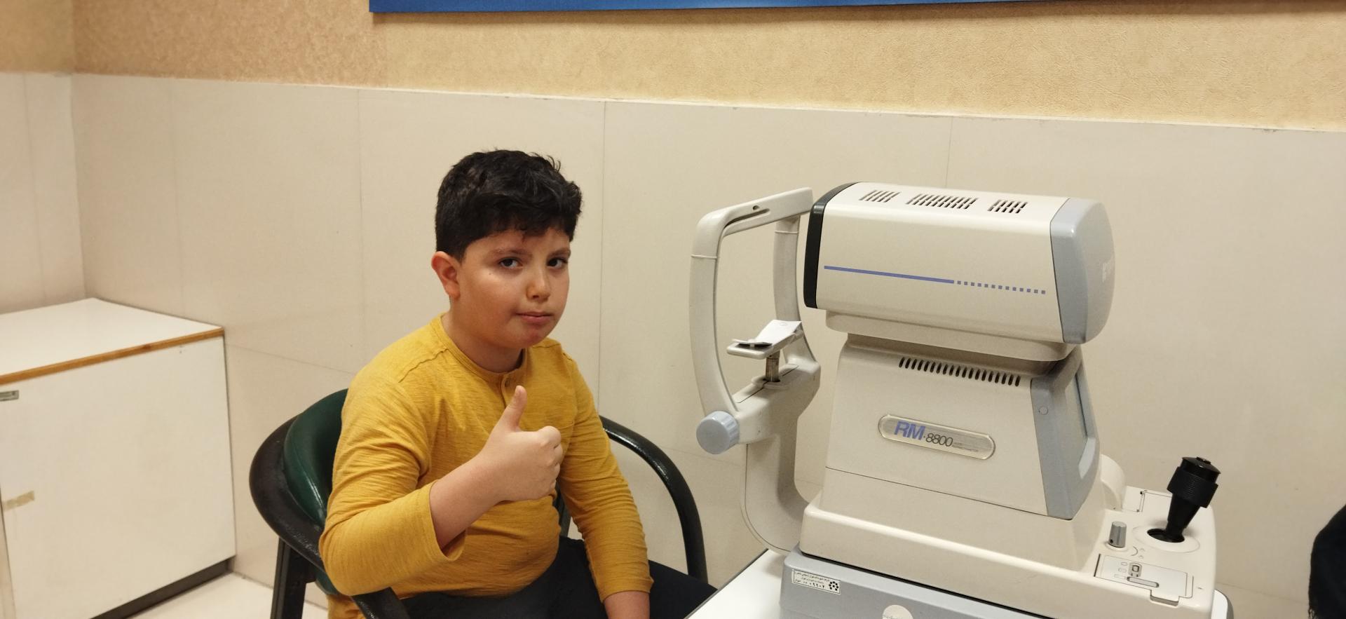 عکس عینک سازی و چشم پزشکی بینک 