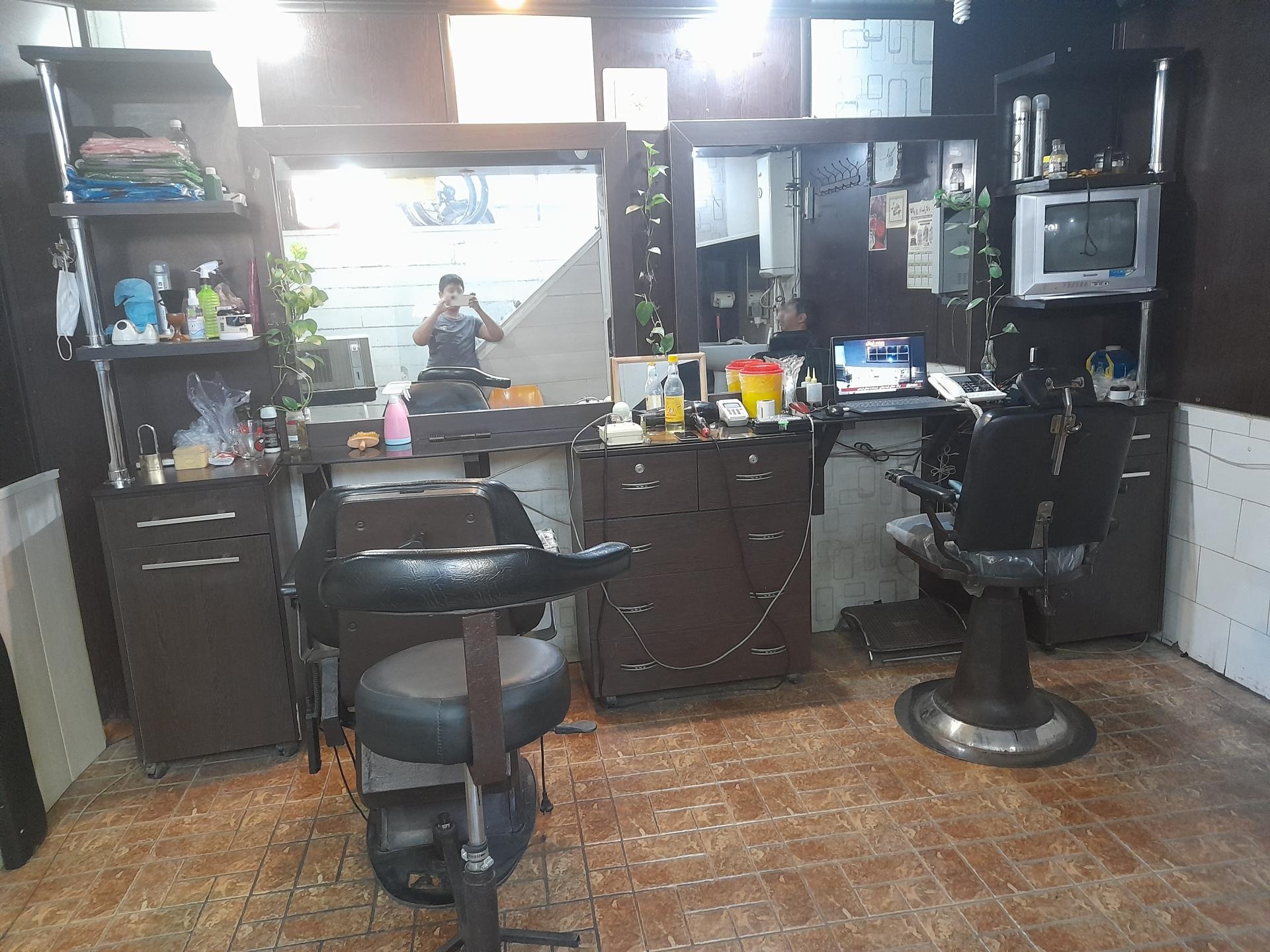 عکس پیرایش آرایشگاه سعید