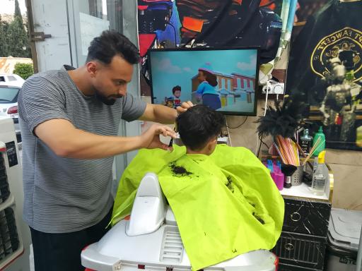 عکس آرایشگاه کودک رقص قیچی 