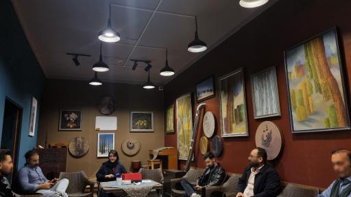 عکس کافه باغ هنر 