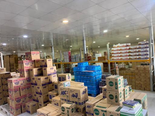 عکس پخش مواد غذایی حیرانی 