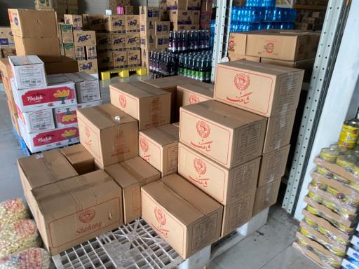 عکس پخش مواد غذایی حیرانی 