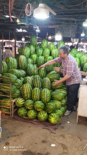 عکس بازار میوه و تره بار میدان مبارزان (دروازه مشکین)