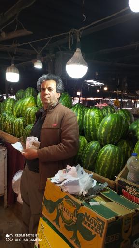 عکس بازار میوه و تره بار میدان مبارزان (دروازه مشکین)