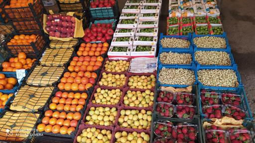 عکس بازار میوه و تره بار میدان مبارزان (دروازه مشکین)