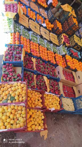 عکس بازار میوه و تره بار میدان مبارزان (دروازه مشکین)