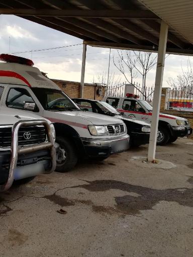 عکس جمعیت هلال احمر شهرستان ساوجبلاغ