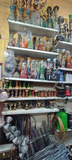 عکس ذغال فروشی و لوازم کباب